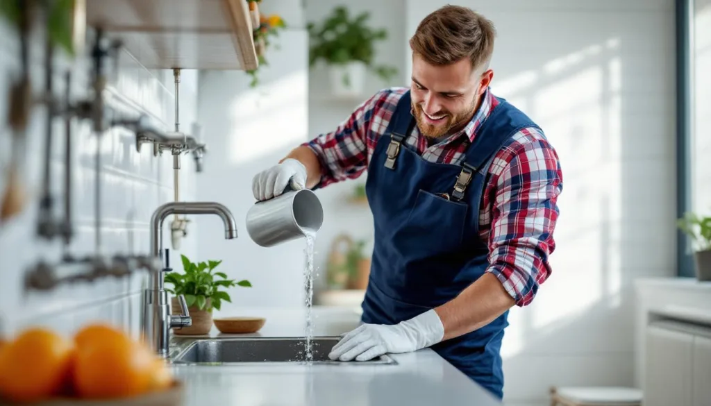 hydraulik ujawnia skuteczne, naturalne metody usuwania nieprzyjemnych zapachów z rur, które możesz zastosować samodzielnie w domu.