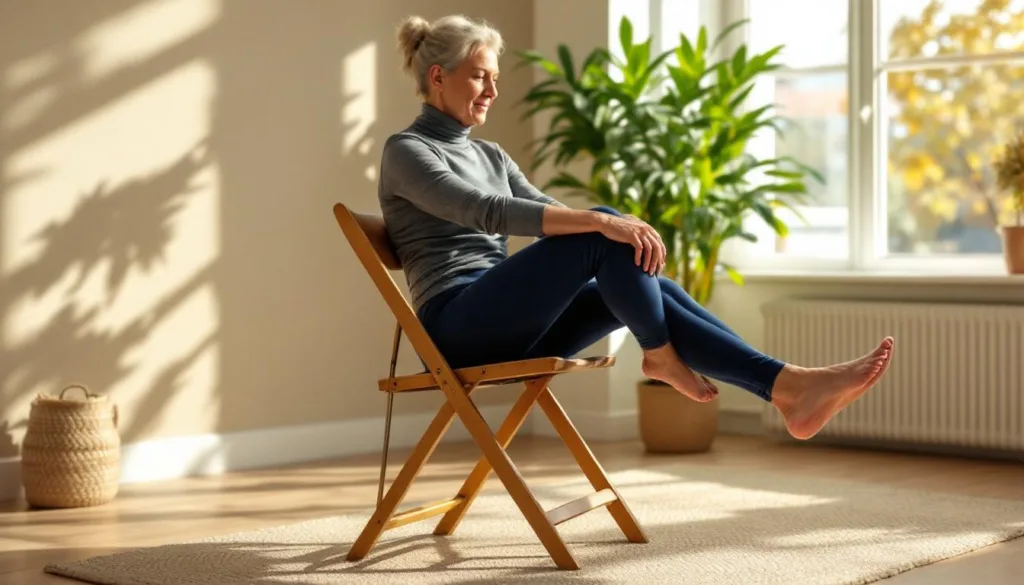 dowiedz się, jak ćwiczenia na krześle mogą skutecznie wzmacniać biodra po 60. roku życia, nie obciążając jednocześnie stawów. proste i bezpieczne metody dla zdrowia i komfortu.