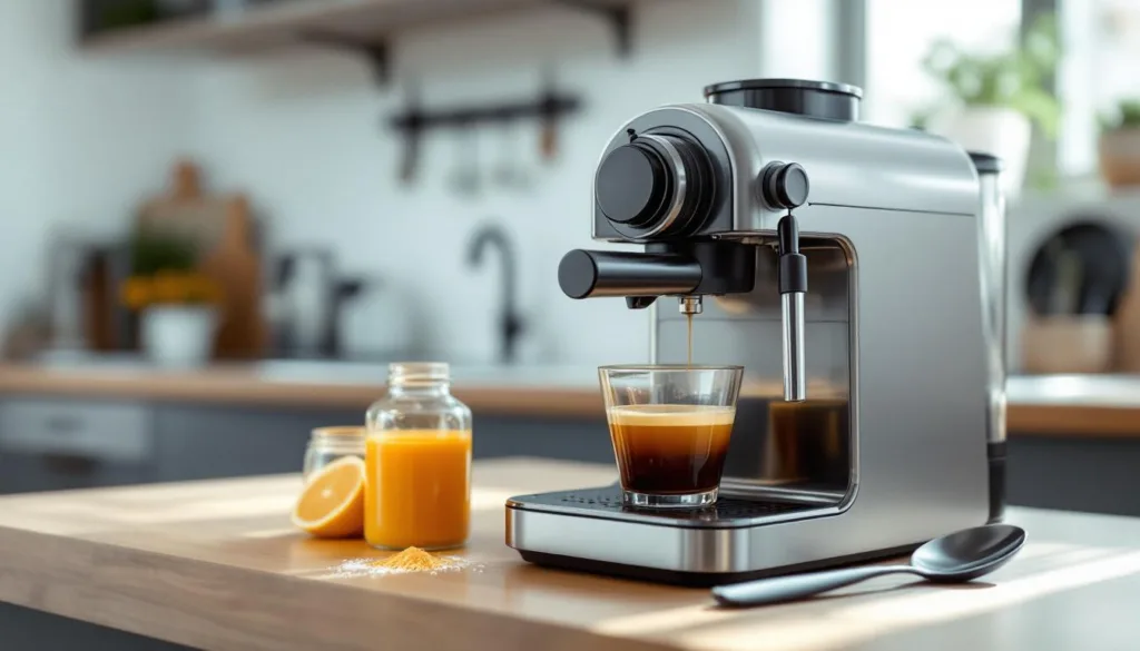 dowiedz się, jak skutecznie odkamienić ekspres do kawy bez użycia octu, aby nie uszkodzić grzałek i przedłużyć żywotność urządzenia.