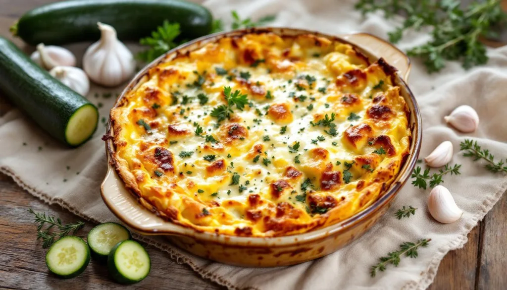 szybki przepis na zapiekankę z cukinii – kucharz pokazuje, jak przygotować smaczne danie w zaledwie 20 minut.