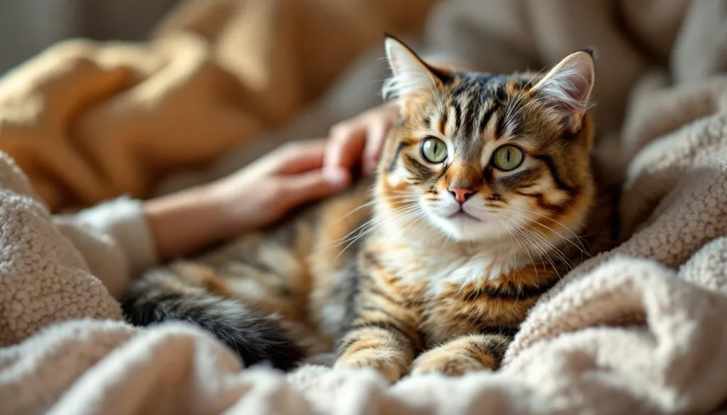 odkryj skuteczną metodę natychmiastowego obniżenia stresu u twojego kota, która nie wymaga karmy ani zabawek. sprawdź prosty trik poprawiający samopoczucie twojego pupila.