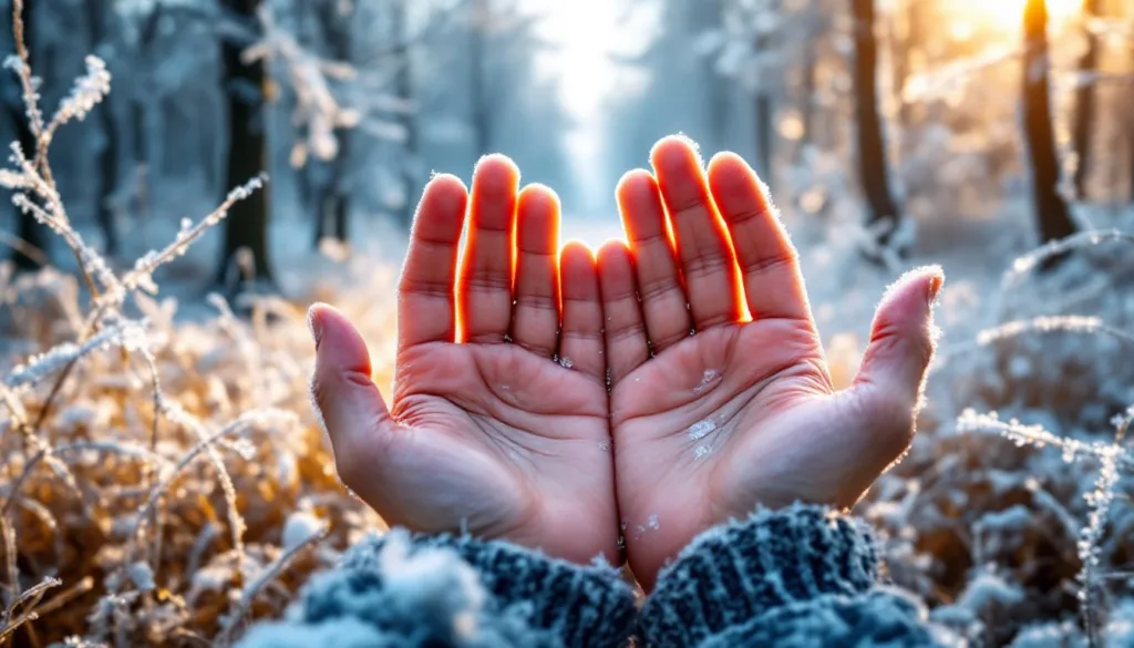 nie tylko zimno na dworze – dowiedz się, co mogą oznaczać zimne ręce i jak zadbać o swoje zdrowie w chłodne dni.