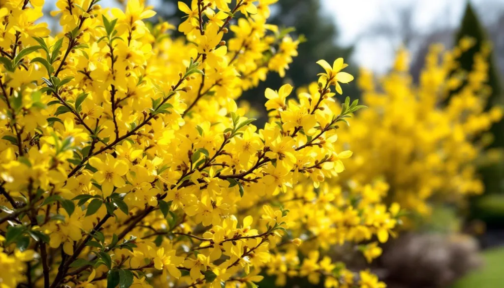 odkryj niesamowity trik na obfite kwitnienie forsycji – dowiedz się, jak właściwie przycinać ją poza sezonem wiosennym, aby cieszyć się pięknymi kwiatami.