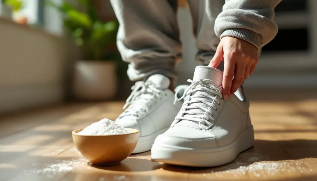 wypróbowałem trik z sodą oczyszczoną, który skutecznie usuwa nieprzyjemny zapach z butów już po jednej nocy. sprawdź, jak łatwo odświeżyć obuwie domowymi sposobami!