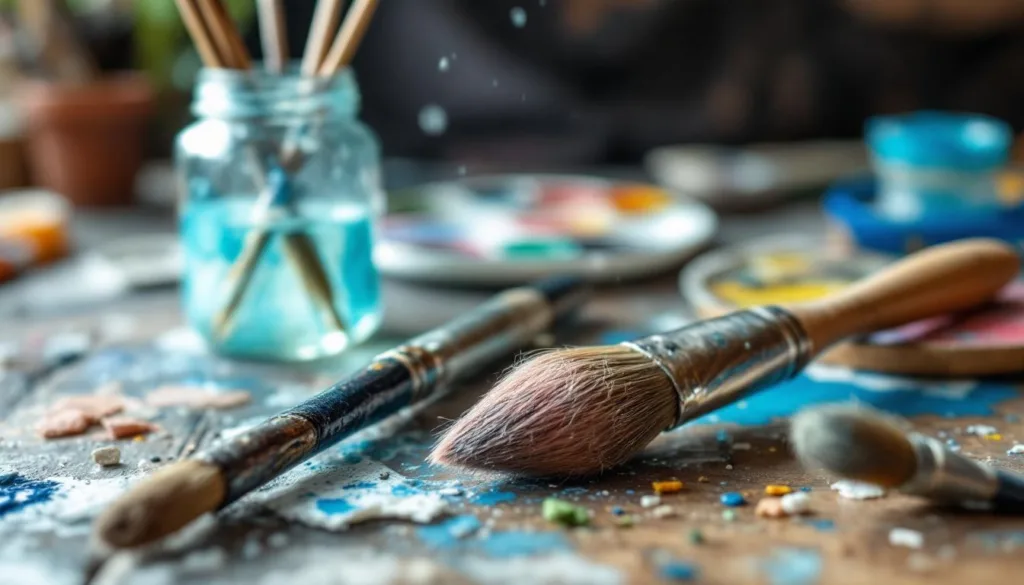 odkryj skuteczny sposób na przywrócenie zaschniętych pędzli malarskich, których nie używałeś przez rok. spraw, aby wyglądały jak nowe w zaledwie 10 minut!