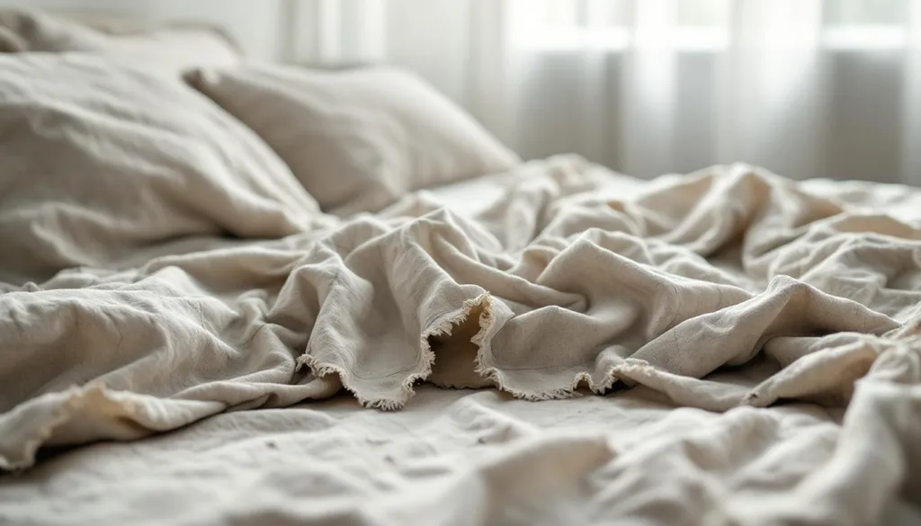 odkryj, jak niewłaściwy tryb prania może zniszczyć twoje lniane prześcieradła i dowiedz się, jak prawidłowo je pielęgnować, aby zachować ich jakość na dłużej.